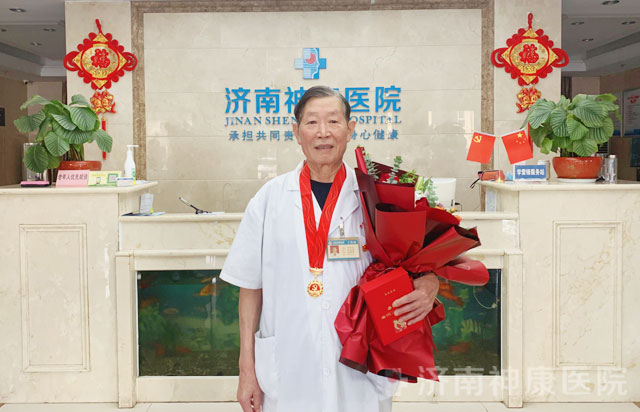 “红心向党 救死扶伤”济南神康医院举办庆祝建党百年活动