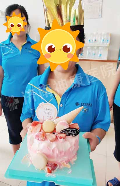 优质服务,从点滴做起——济南神康医护人员为患者暖心庆生